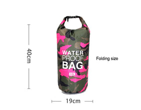 Dry Bag Waterproof for Women Men,2/5/10/15/20/30L Outdoor Sports Bag for Swimming Boating Kayaking Rafting River Trekking