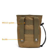 2024 New Outdoor 3-5L Camouflage Molle 600D Nylon Dump Drop Pouch Recycle Waist Pack Bags Accessories Bag Pouches ﻿
