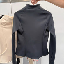 Women Sports Jacket Zip Fitness Shirt Workout Running Coats