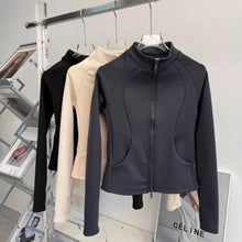 Women Sports Jacket Zip Fitness Shirt Workout Running Coats