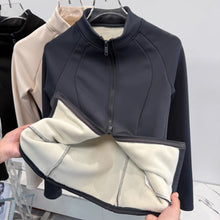 Women Sports Jacket Zip Fitness Shirt Workout Running Coats