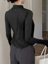 Four-Season American Long-Sleeve Zip-Up Cardigan Jacket for Women