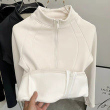 Women Sports Jacket Zip Fitness Shirt Workout Running Coats