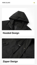 CHRLCK Unisex Outdoor Waterproof Jacket Windbreaker Coat Autumn Breathable Fishing Camping Windproof Jackets Men Women Clothing
