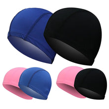 Ultra thin Bathing Caps Free Size Comfortable Swimming Caps For Men Women Elastic Nylon Ear Protection Long Hair Swimming Hat