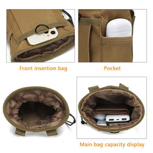 2024 New Outdoor 3-5L Camouflage Molle 600D Nylon Dump Drop Pouch Recycle Waist Pack Bags Accessories Bag Pouches ﻿