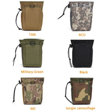 2024 New Outdoor 3-5L Camouflage Molle 600D Nylon Dump Drop Pouch Recycle Waist Pack Bags Accessories Bag Pouches ﻿
