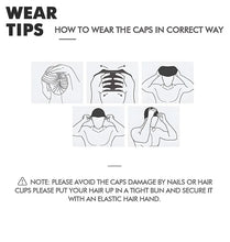 Large silicone swim cap for women with long hair, high elasticity, large head, waterproof, head-tight, extra large size swim cap