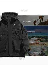 CHRLCK Unisex Outdoor Waterproof Jacket Windbreaker Coat Autumn Breathable Fishing Camping Windproof Jackets Men Women Clothing