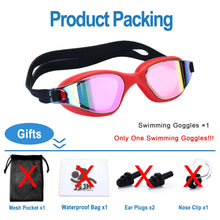 Unisex Adult Swimming Goggles – Anti-Fog Swim Glasses for Men & Women – Adjustable Silicone Waterproof Professional Swim Eyewear