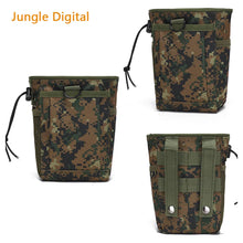 2024 New Outdoor 3-5L Camouflage Molle 600D Nylon Dump Drop Pouch Recycle Waist Pack Bags Accessories Bag Pouches ﻿