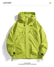 CHRLCK Unisex Outdoor Waterproof Jacket Windbreaker Coat Autumn Breathable Fishing Camping Windproof Jackets Men Women Clothing