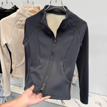 Women Sports Jacket Zip Fitness Shirt Workout Running Coats