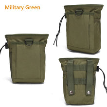 2024 New Outdoor 3-5L Camouflage Molle 600D Nylon Dump Drop Pouch Recycle Waist Pack Bags Accessories Bag Pouches ﻿