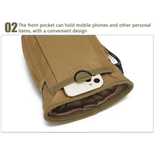 2024 New Outdoor 3-5L Camouflage Molle 600D Nylon Dump Drop Pouch Recycle Waist Pack Bags Accessories Bag Pouches ﻿