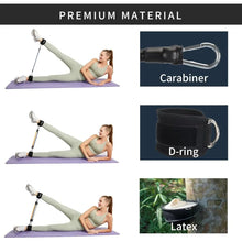 1pc Ankle Straps for Cable Machines Padded Ankle Cuffs for Leg Exercise WorkoutsFully Adjustable and Breathable Ankle