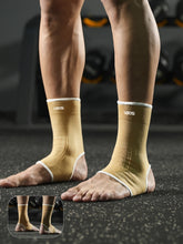 1 Pair One Size Elastic Breathable Ankle Support Sleves for Running Basketball Cycling