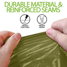 Emergency Survival Thermal Rain Poncho Heat Reflective Waterproof Space Blanket for Camping Hiking - Portable Hot Raincoat